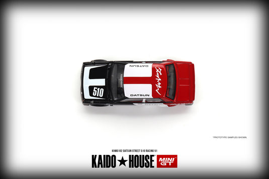 Mini GT × Kaido House 1:64 Datsun 510 Pro Street Full Carbon V1 (KHMG