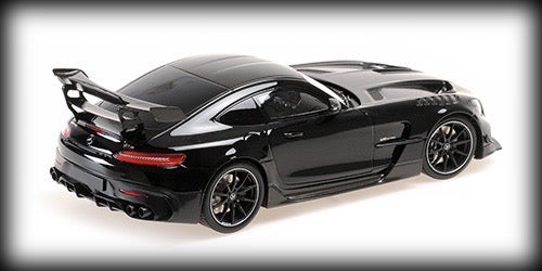Laad de afbeelding in de Gallery-viewer, Mercedes Benz AMG GT BLACK SERIES 2020 Zwart MINICHAMPS 1:18
