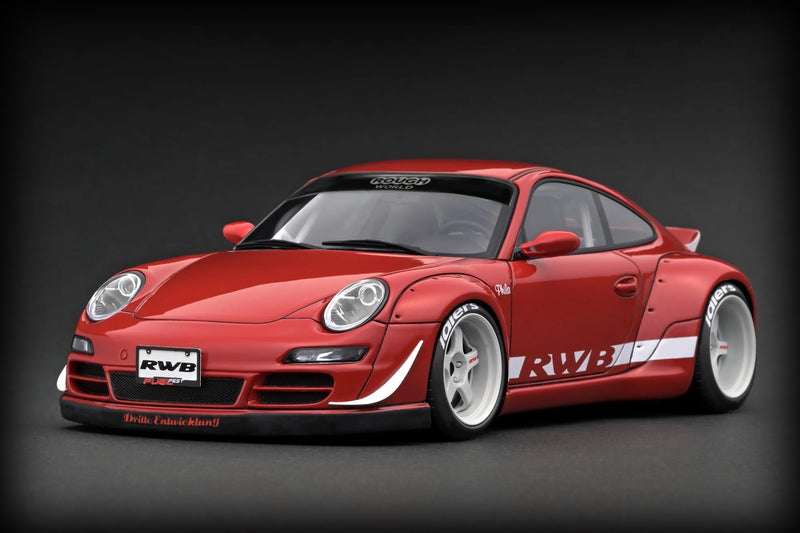 Load image into Gallery viewer, Porsche RWB 997 Red IGNITION MODEL 1:18
