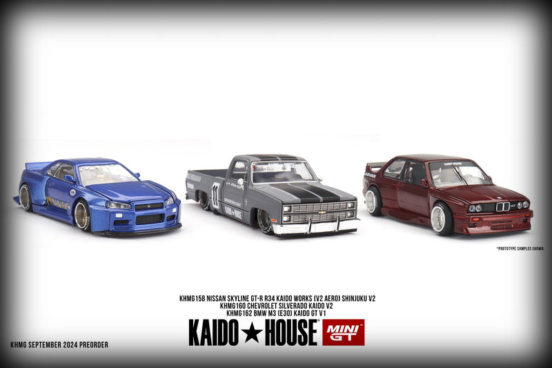 Chargez l&#39;image dans la visionneuse de la galerie, Chevrolet SILVERADO KAIDO*HOUSE V2 1980 MINI GT 1:64
