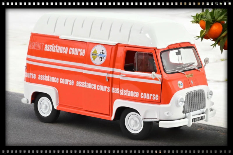 Laad de afbeelding in de Gallery-viewer, Renault Estafette 1968 Raceassistentie Oranje NOREV 1:18
