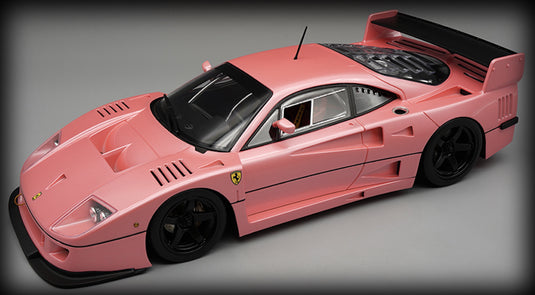 Ferrari F40 LM 1996 Press Version Rose avec jantes noires TECNOMODEL 1:18