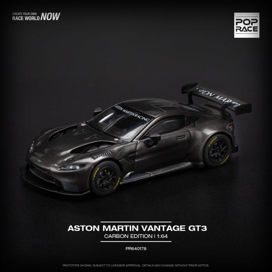 Aston Martin GT3 édition carbone POP RACE 1:64