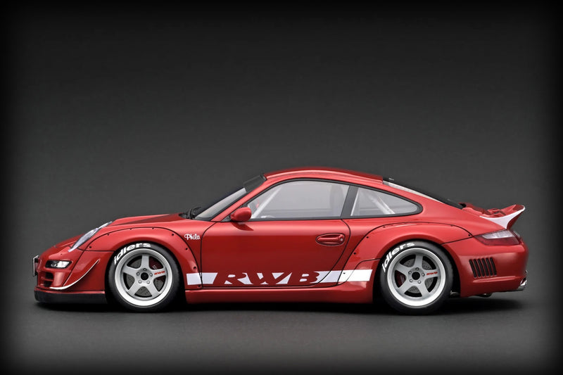 Load image into Gallery viewer, Porsche RWB 997 Red IGNITION MODEL 1:18
