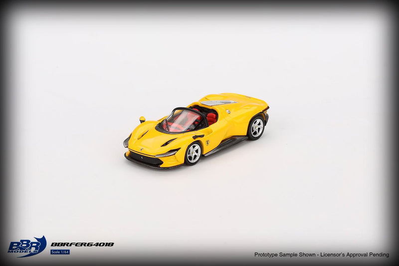 Laad de afbeelding in de Gallery-viewer, Ferrari DAYTONA SP3 Geel MODENA 2024 BBR Models 1:64
