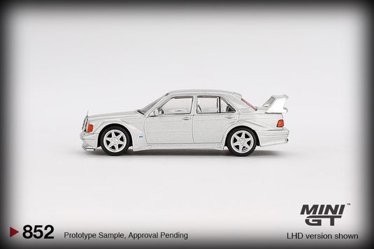 Mercedes-Benz 190E 2.5-16 EVO 2 ASTRAL SILVER 1989 (LHD) MINI GT 1:64