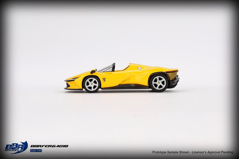 Laad de afbeelding in de Gallery-viewer, Ferrari DAYTONA SP3 Geel MODENA 2024 BBR Models 1:64
