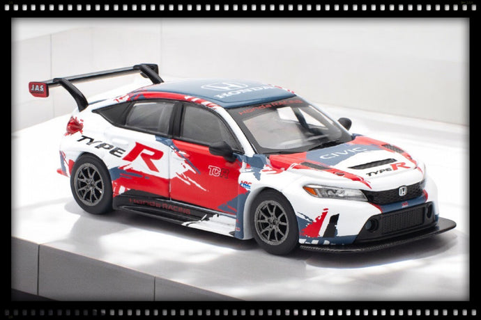 Honda Civic Type-R (FL5) TCR *Présentation* Blanc/Rouge/Noir POP RACE 1:64