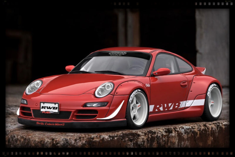 Load image into Gallery viewer, Porsche RWB 997 Red IGNITION MODEL 1:18
