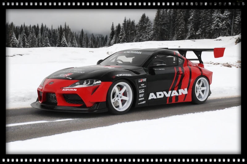 Load image into Gallery viewer, Toyota Supra GR by Advan Black 2020 GT SPIRIT 1:18
