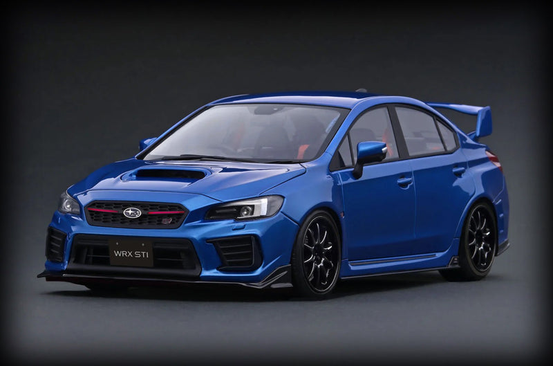 Load image into Gallery viewer, Subaru WRX (CBA-VAB) STI Blue IGNITION MODEL 1:18
