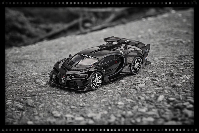 Bugatti VISION GRAN TURISMO NOIR 2015 (LHD) MINI GT 1:64