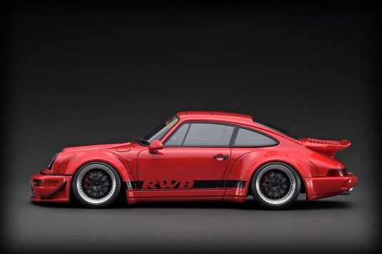 Porsche RWB 964 Red IGNITION MODEL 1:18