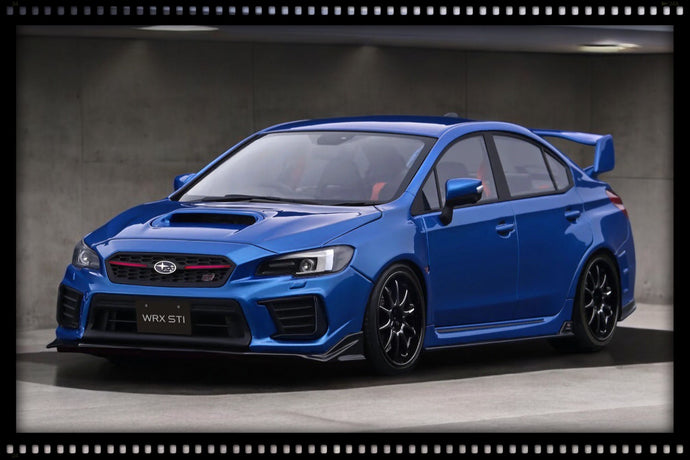 Subaru WRX (CBA-VAB) STI Blauw IGNITION MODEL 1:18