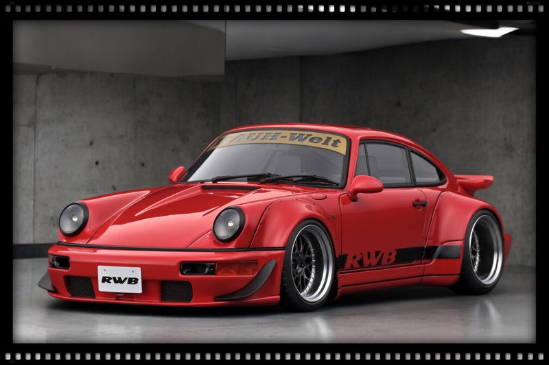 Laad de afbeelding in de Gallery-viewer, Porsche RWB 964 Rood IGNITION MODEL 1:18
