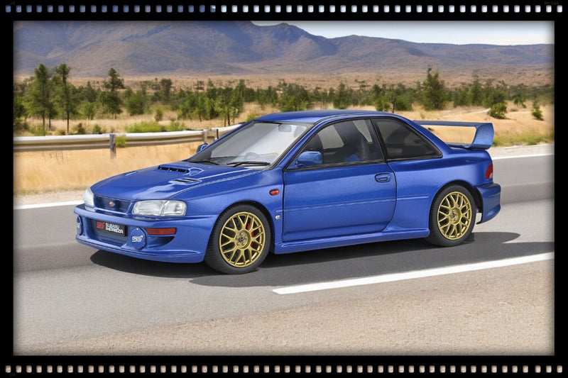 Load image into Gallery viewer, Subaru IMPREZA 22B SONIC BLUE 1998 SOLIDO 1:18
