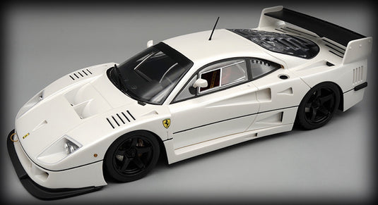 Ferrari F40 LM 1996 Press Version Blanc avec jantes noires TECNOMODEL 1:18