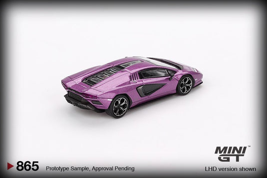 Lamborghini COUNTACH LPI 800- 4 VIOLET 30TH 2023 (LHD) MINI GT 1:64