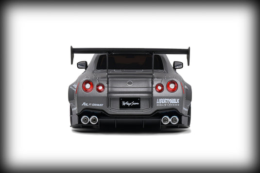 Nissan GT-R (R35) AVEC KIT CARROSSERIE LIBERTY WALK 2.0 CATALOGUE DESIGN 2020 SOLIDO 1:18