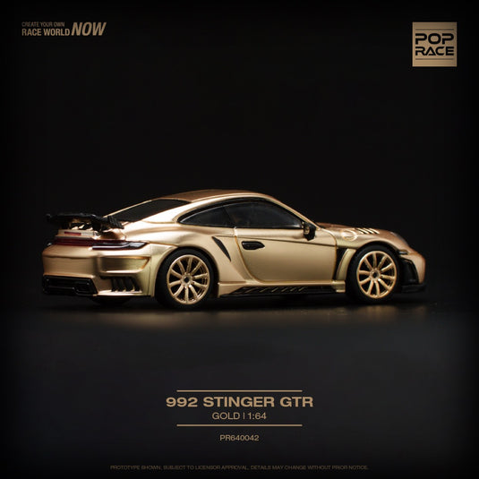 Porsche 992 Stinger GTR POP RACE 1:64