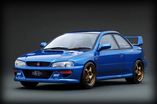 Subaru Impreza 22B-Sti Version (GC8) Bleu IGNITION MODEL 1:18