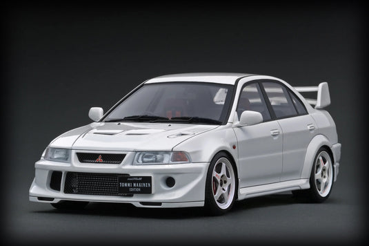 Mitsubishi Lancer Evolution VI GSR T.M.E (CP9A) Blanc IGNITION MODEL 1:18