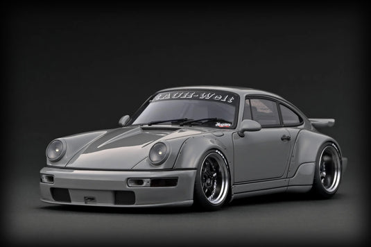 Porsche RWB 964 Grey IGNITION MODEL 1:18