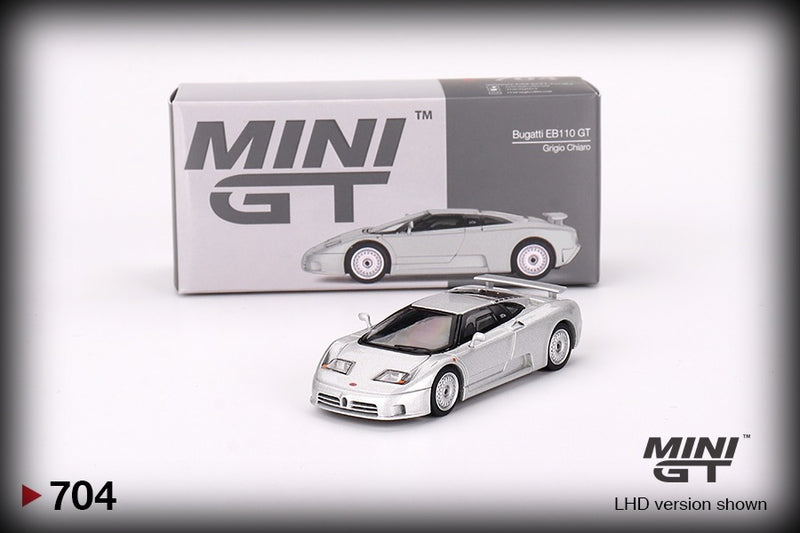 Chargez l&#39;image dans la visionneuse de la galerie, Bugatti EB110 GT (LHD) MINI GT 1:64
