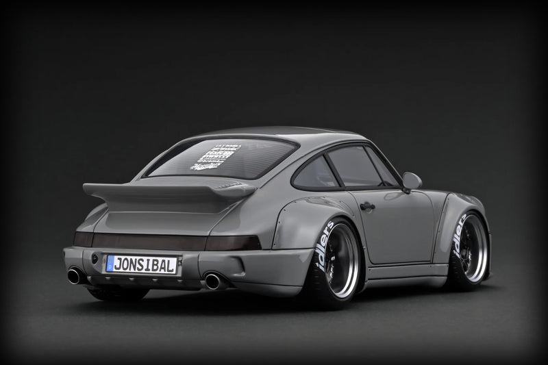 Chargez l&#39;image dans la visionneuse de la galerie, Porsche RWB 964 Gris IGNITION MODEL 1:18
