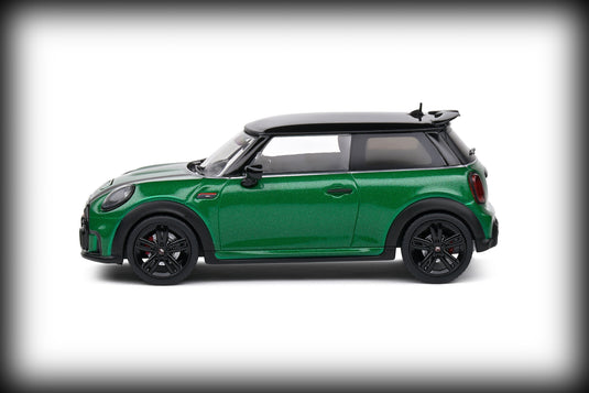 Mini COOPER JOHN WORKS BRITISH RACING VERT 2023 SOLIDO 1:43