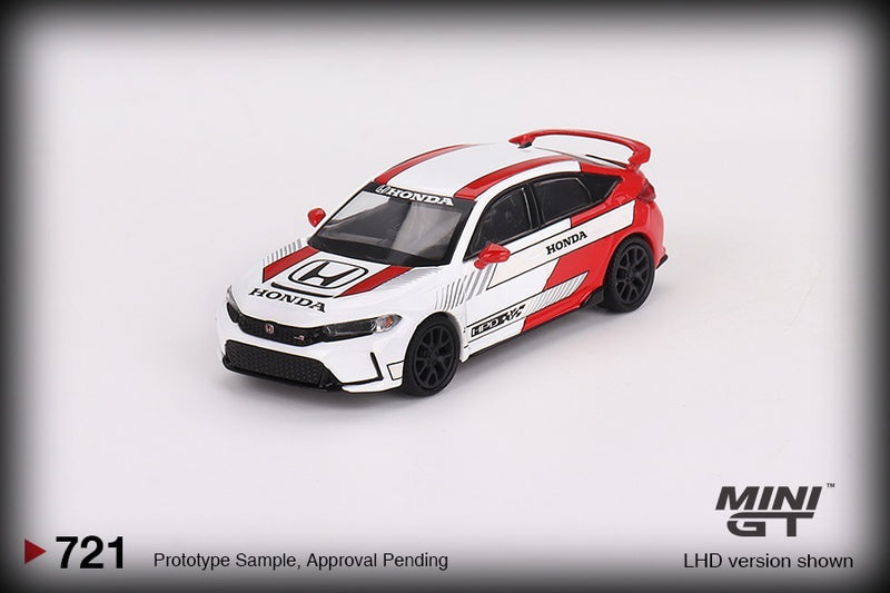 Load image into Gallery viewer, Honda Civic Type R #2 2023 Pace Car (LHD) MINI GT 1:64
