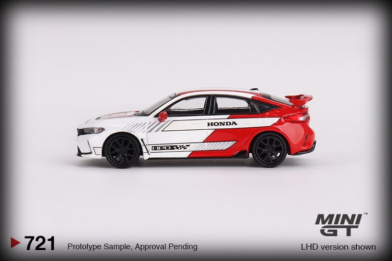 Load image into Gallery viewer, Honda Civic Type R #2 2023 Pace Car (LHD) MINI GT 1:64
