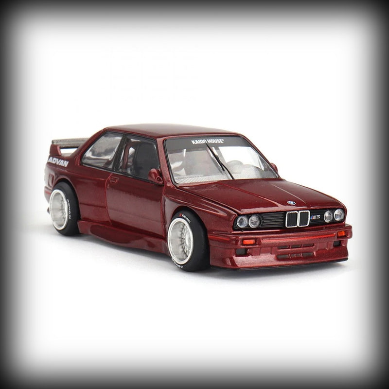 Laad de afbeelding in de Gallery-viewer, BMW M3 (E30) KAIDO*HOUSE GT V1 1989 MINI GT 1:64
