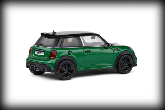 Mini COOPER JOHN WORKS BRITISH RACING VERT 2023 SOLIDO 1:43