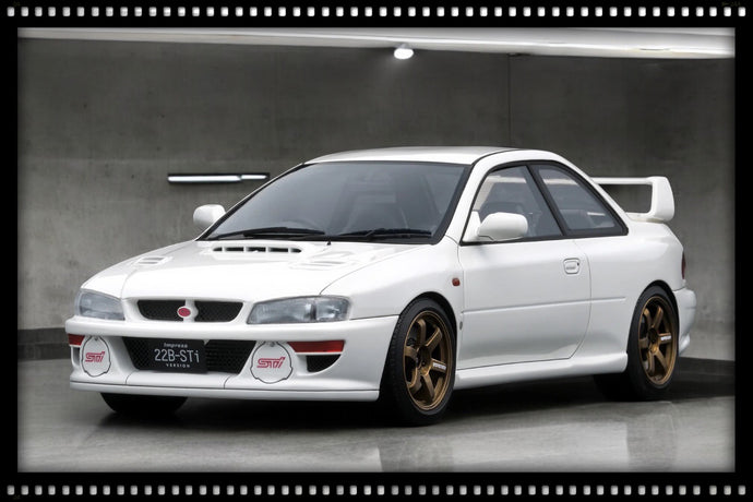 Subaru Impreza 22B-Sti Version (GC8) White IGNITION MODEL 1:18