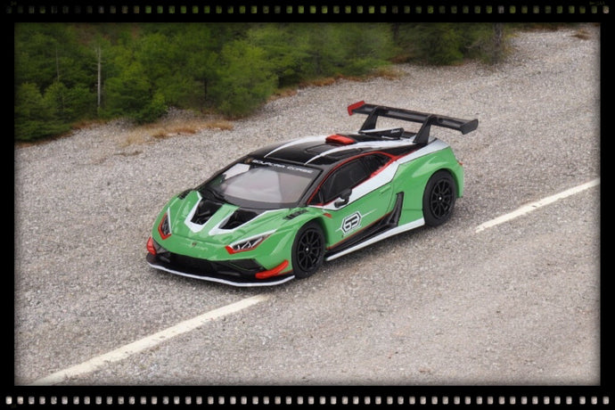 Lamborghini Huracán GT3 EVO2 Presentation (LHD) MINI GT 1:64