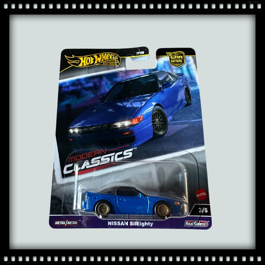 Nissan SilEighty Bleu HOT WHEELS 1:64