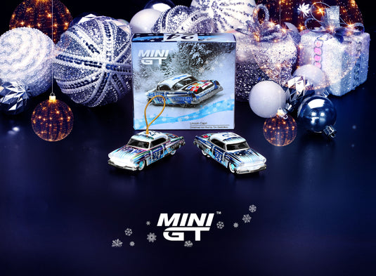 Lincoln CAPRI CHRISTMAS HOT ROD PAR TIM SADCHIKOV ÉDITION LIMITÉE 2024 (LHD) MINI GT 1:64