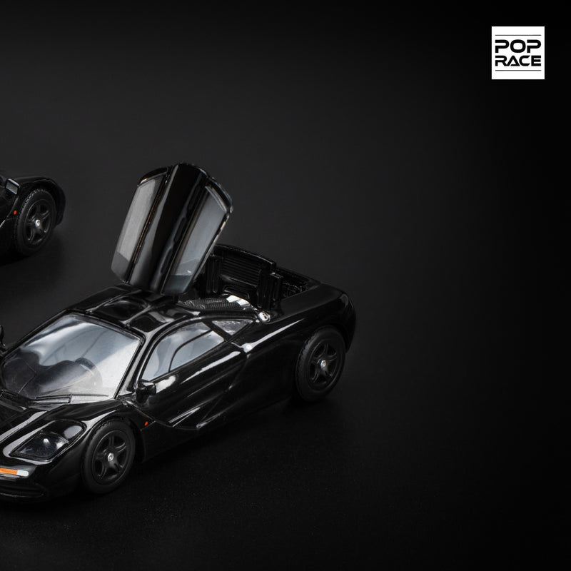 Laad de afbeelding in de Gallery-viewer, McLaren F1 Zwart POP RACE 1:64
