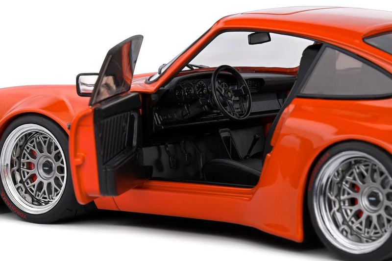 Chargez l&#39;image dans la visionneuse de la galerie, Porsche RWB KS-R ORANGE 2022 SOLIDO 1:18
