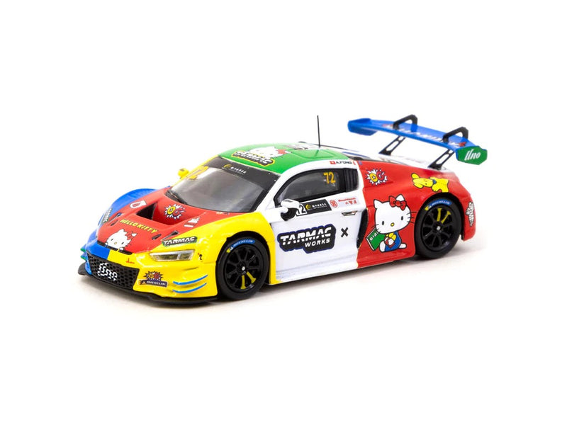 Laad de afbeelding in de Gallery-viewer, Audi R8 LMS GT3 Evo II Macau GT Cup 2022 TARMAC WORKS 1:64
