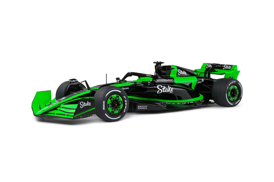 Kick SAUBER C44 SHOWCAR VERSION NOIR / VERT 2024 SOLIDO 1:18