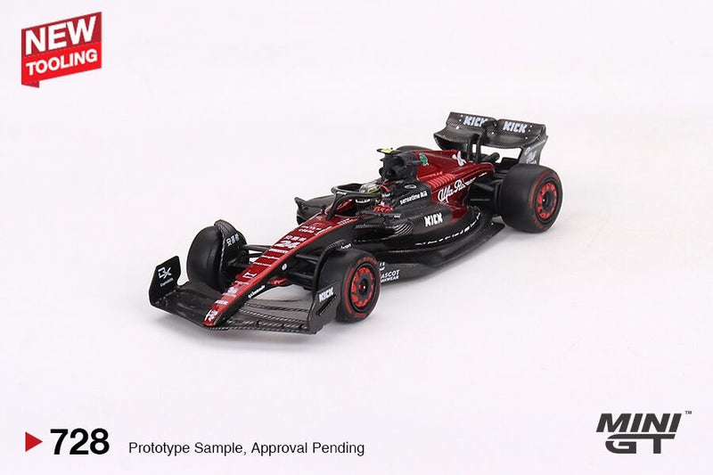 Load image into Gallery viewer, Alfa Romeo C43 #24 Zhou Guanyu 2023 F1 2023 Australian GP (LHD) MINI GT 1:64
