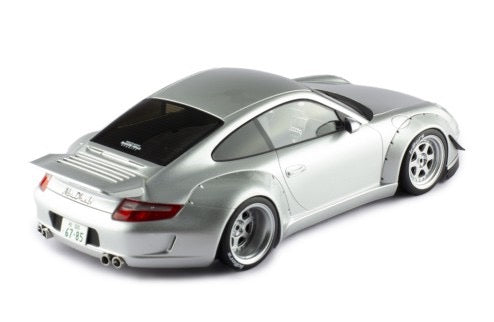 Chargez l&#39;image dans la visionneuse de la galerie, Porsche RWB 997 Argenté IXO 1:18
