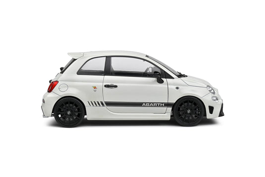 Fiat F595 ABARTH GHIACCIO WHITE 2022 SOLIDO 1:18