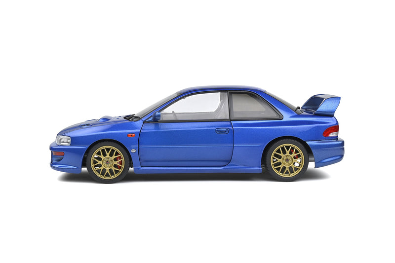 Load image into Gallery viewer, Subaru IMPREZA 22B SONIC BLUE 1998 SOLIDO 1:18
