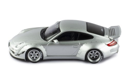 Chargez l&#39;image dans la visionneuse de la galerie, Porsche RWB 997 Argenté IXO 1:43
