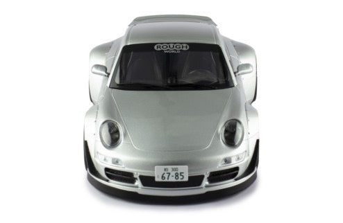 Chargez l&#39;image dans la visionneuse de la galerie, Porsche RWB 997 Argenté IXO 1:18
