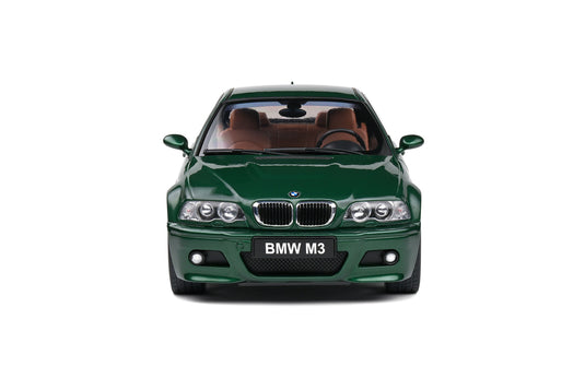 Bmw E46 M3 COUPE VERTE 2000 SOLIDO 1:18