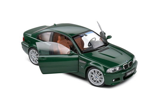 Bmw E46 M3 COUPE VERTE 2000 SOLIDO 1:18